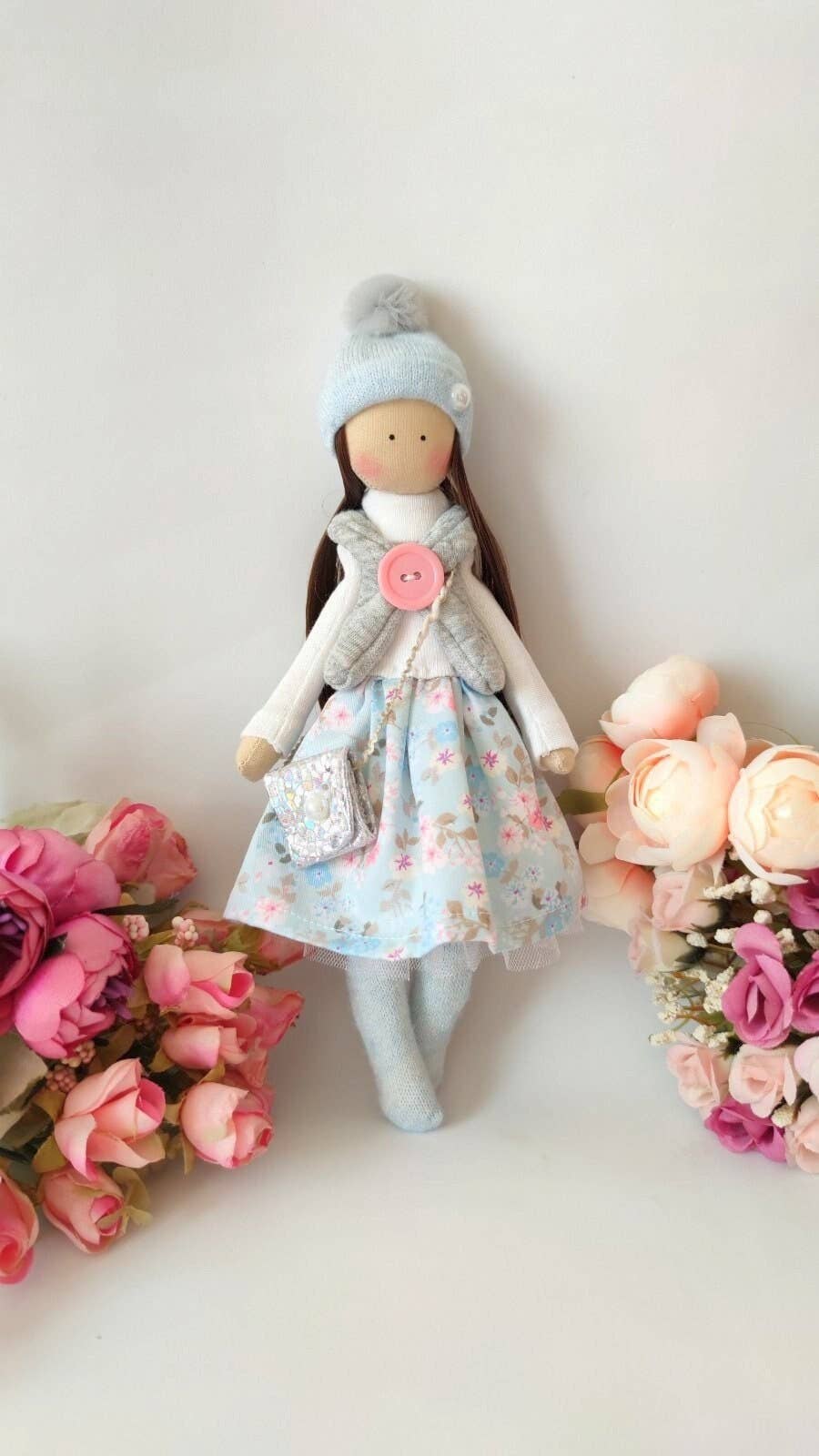 ChernikovaNataliya - Princess Doll, Fabric Doll, Cute Doll,Textile Doll, Soft Toy, Cloth Doll, Gift Idea, Rag Doll, Handmade Doll, Tilda Doll, Baby Doll,Dolls.