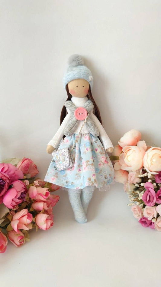 ChernikovaNataliya - Princess Doll, Fabric Doll, Cute Doll,Textile Doll, Soft Toy, Cloth Doll, Gift Idea, Rag Doll, Handmade Doll, Tilda Doll, Baby Doll,Dolls.