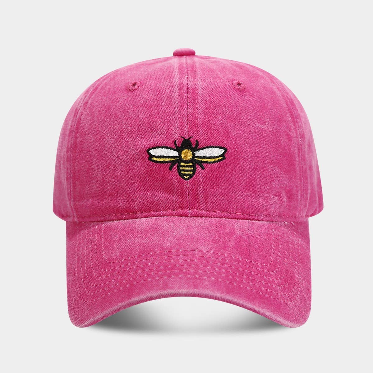 Lovenne - BEE EMBROIDERY BASEBALL CAP OUTDOOR SUN HAT CWAH2020