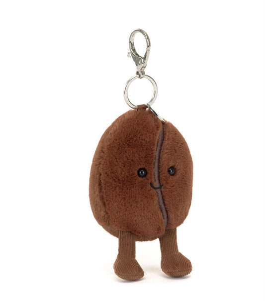 Coffee Bean Bag Charm