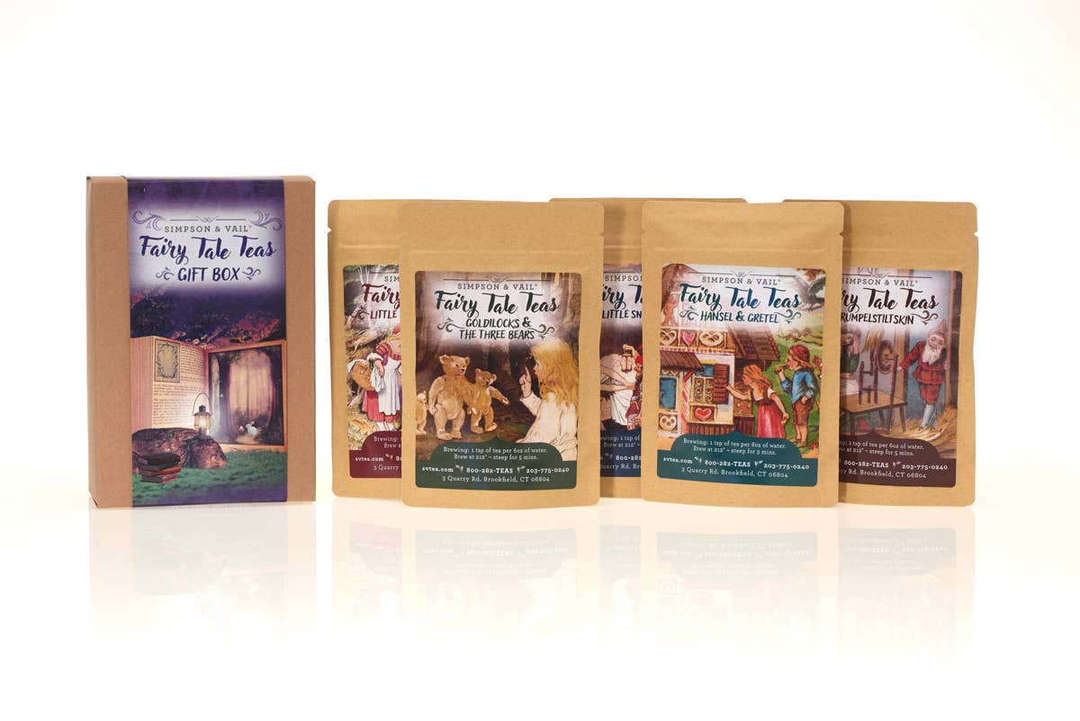 Simpson & Vail - Fairy Tale Tea Sampler Gift Box - 5 Packages