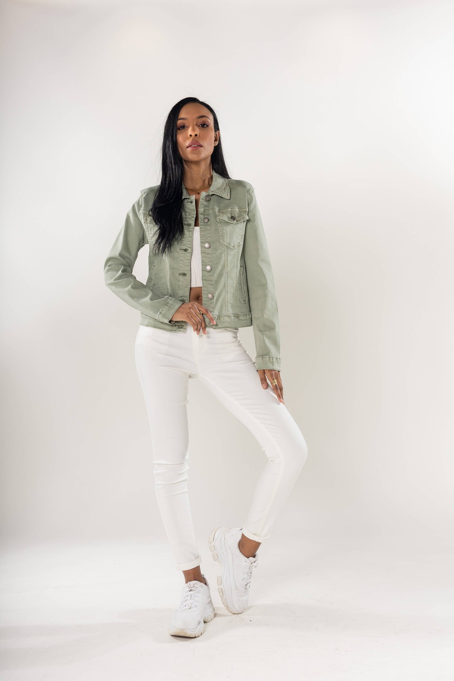 Nina Carter - Stretch fitted jacket Color J212A