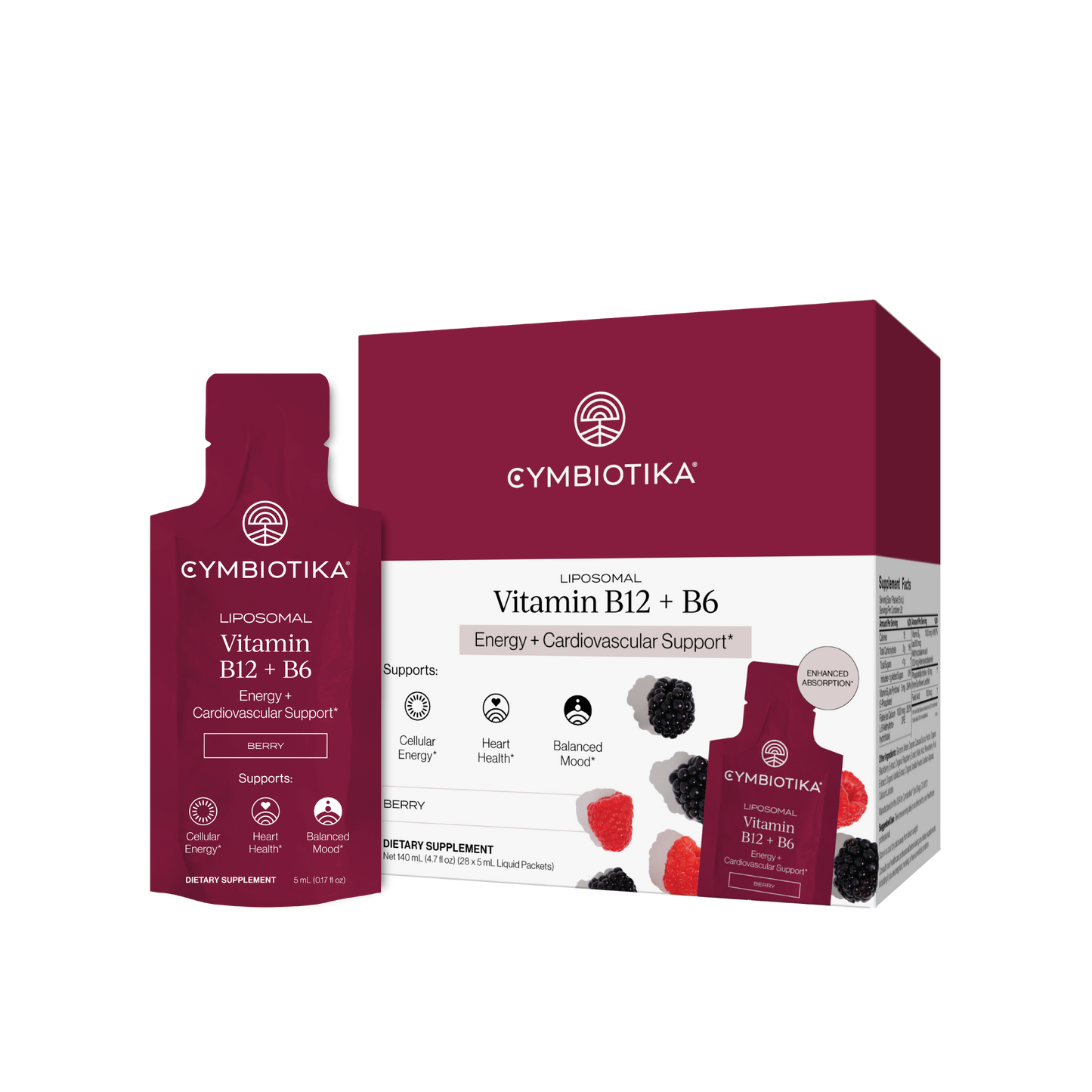 Cymbiotika - Liposomal Vitamin B12 + B6