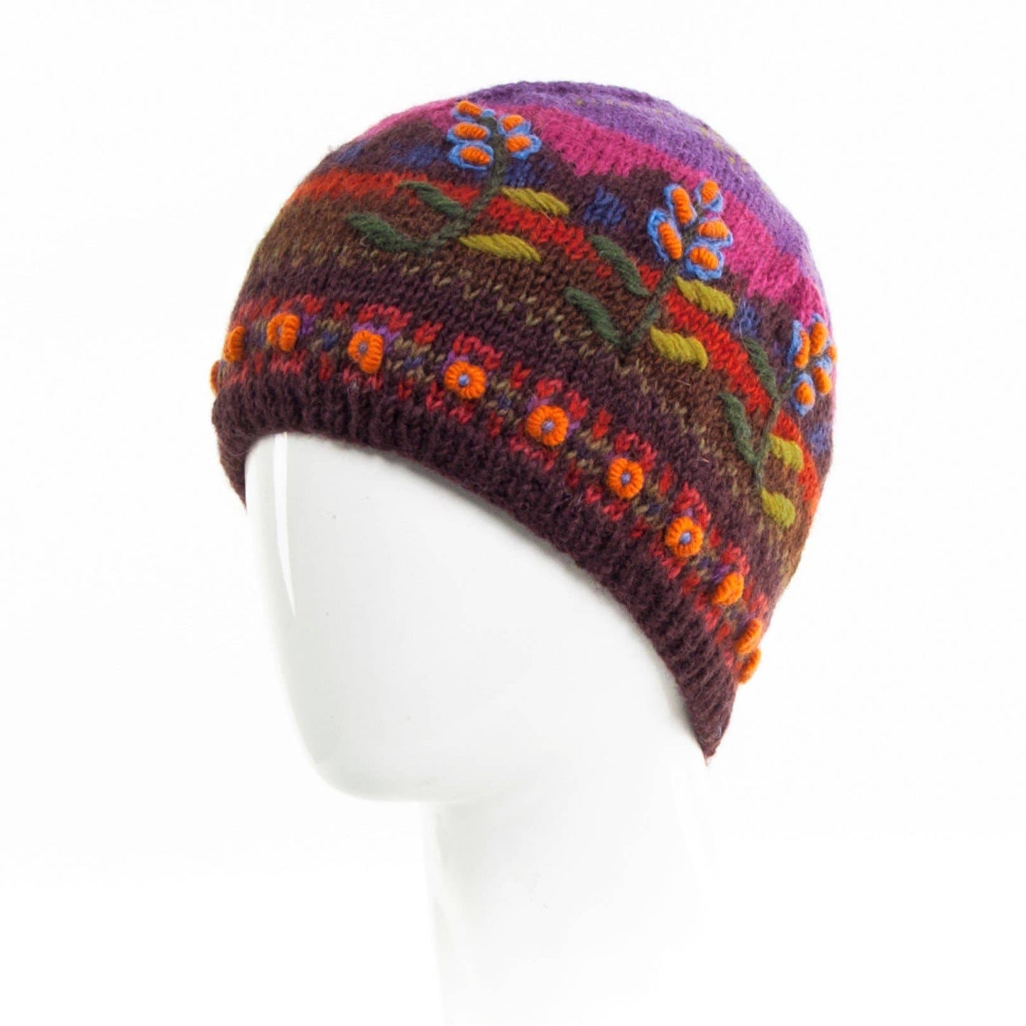 Lost Horizons Knitwear - Chloe - women's wool knit beanie