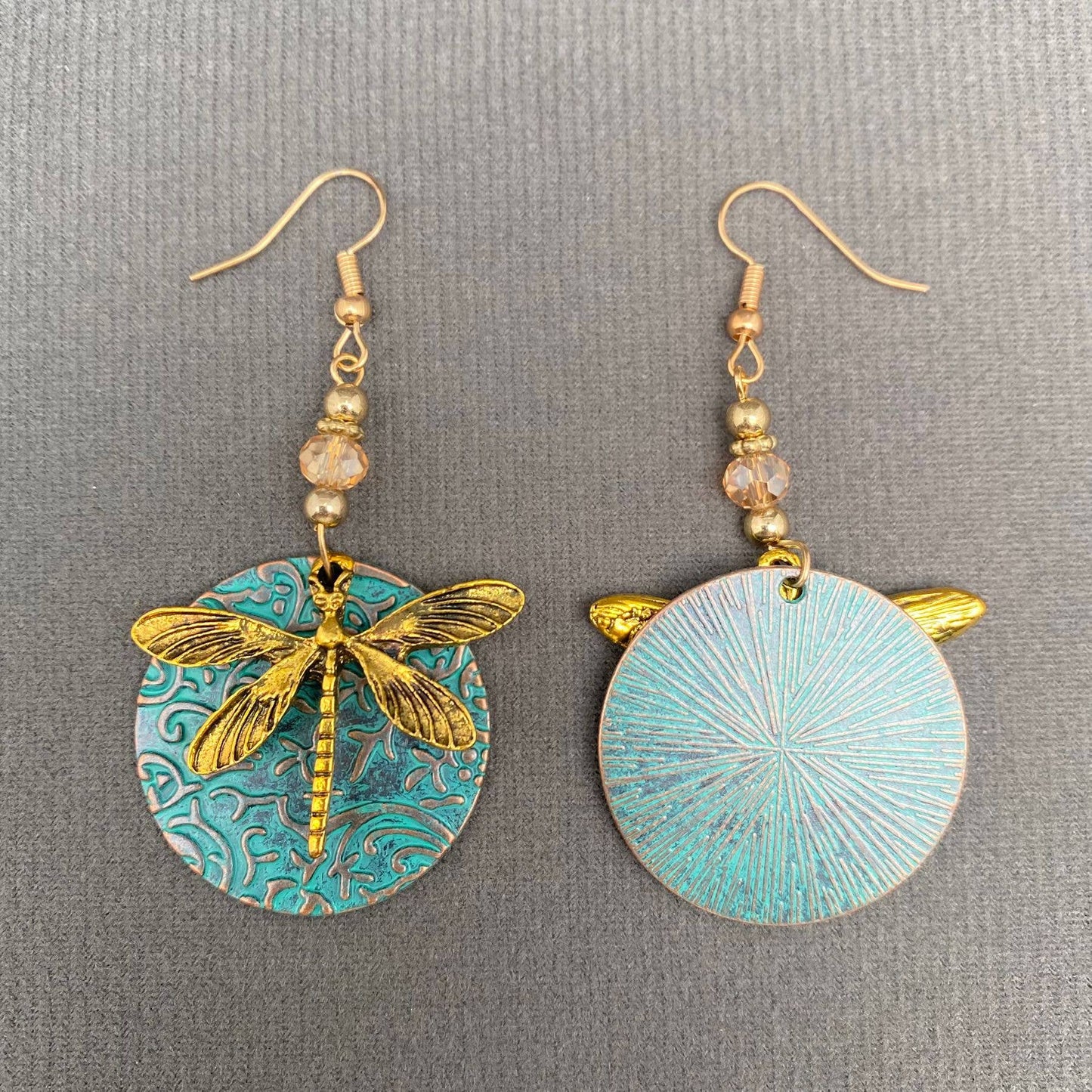 Mio Queena - Dragonfly Dangle Earrings