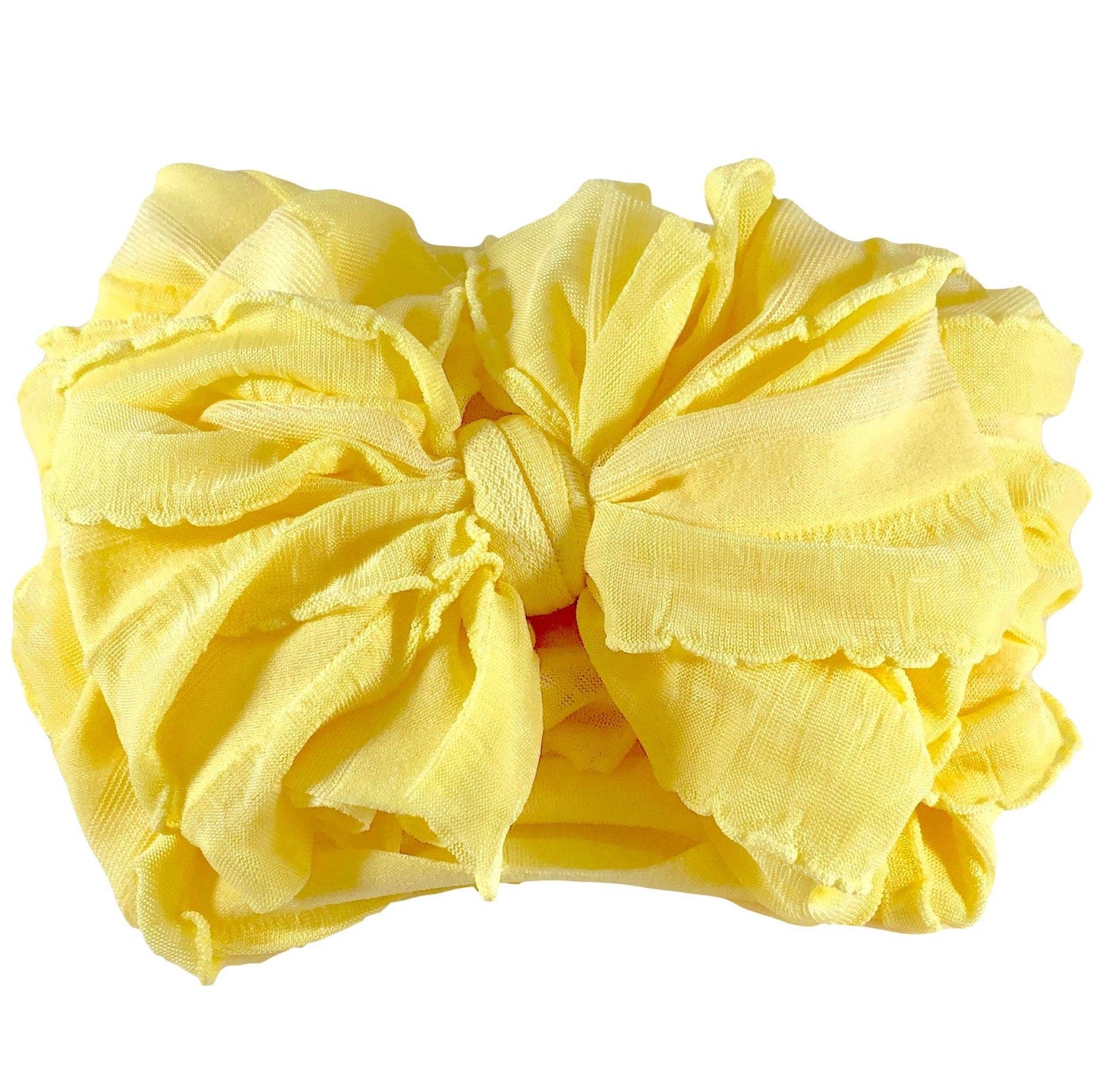 Rockin Royalty - Buttercup Ruffled Headband