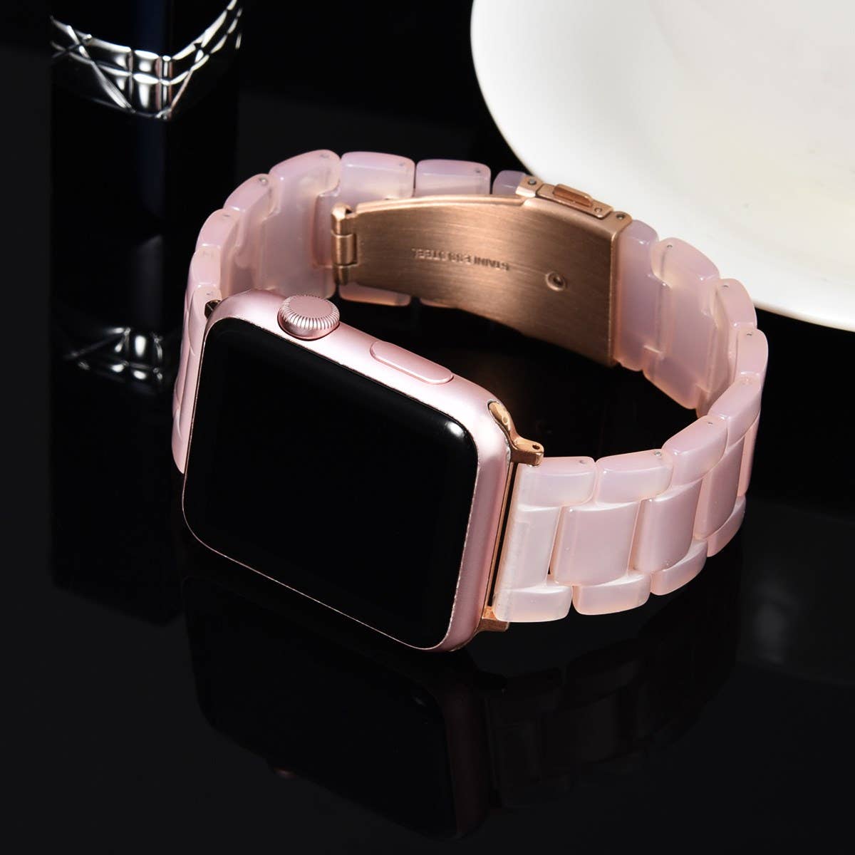 ShopTrendsNow - Resin Bracelet Light Weight Bands for Apple Watch