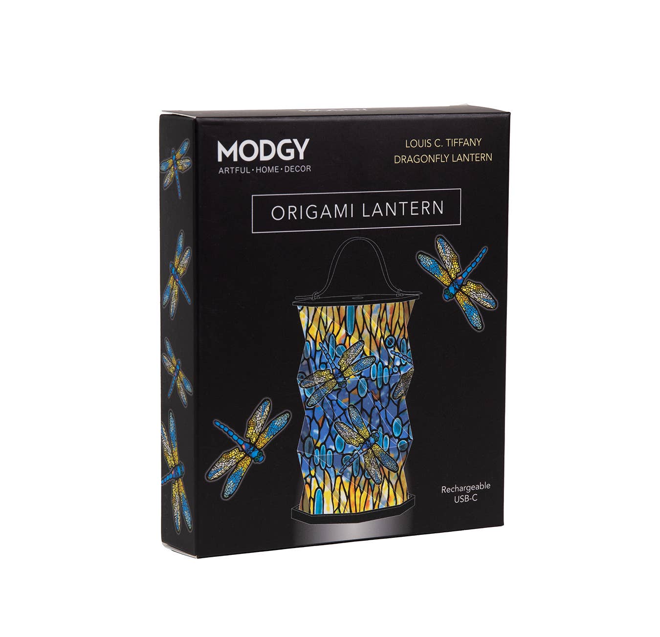 Modgy - Modgy Louis C. Tiffany Dragonfly Origami Lantern