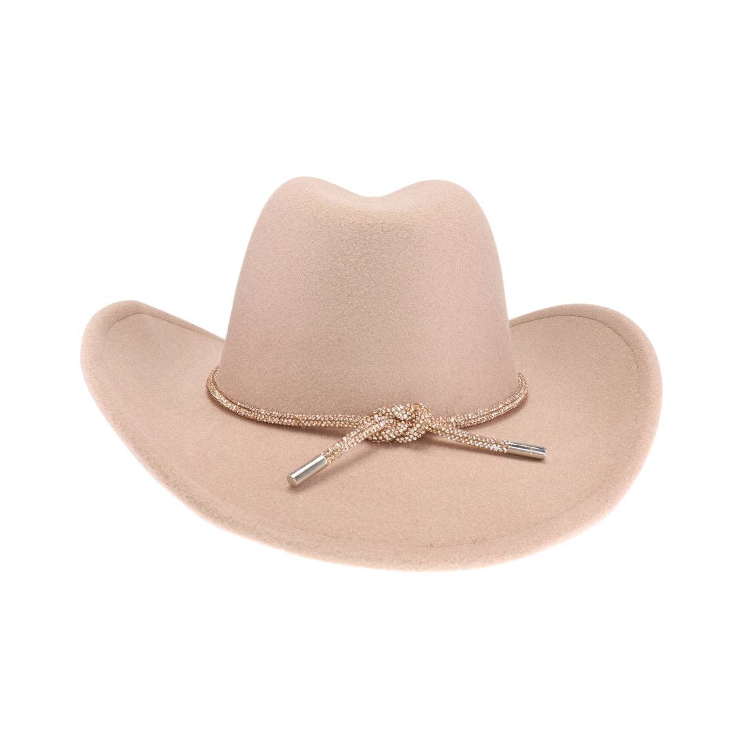 C.C Beanie - Reno Vegan Fabric Cowboy Hat VCC0067