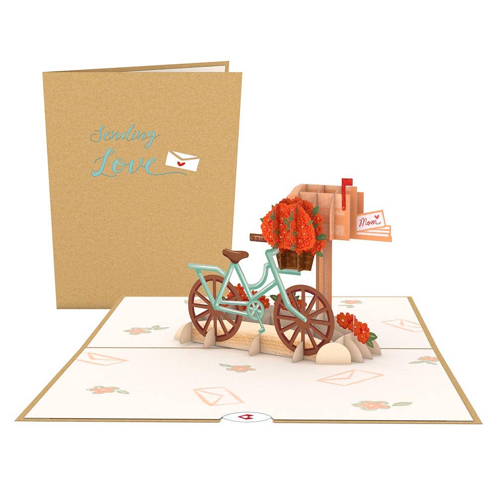 Lovepop Cards - Mother's Day Bicycle Card, 5x7" Pop-Up Cards (-62%)
