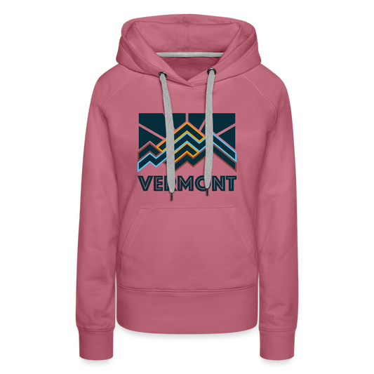 Hey Mountains - Premium Women's Vermont Hoodie