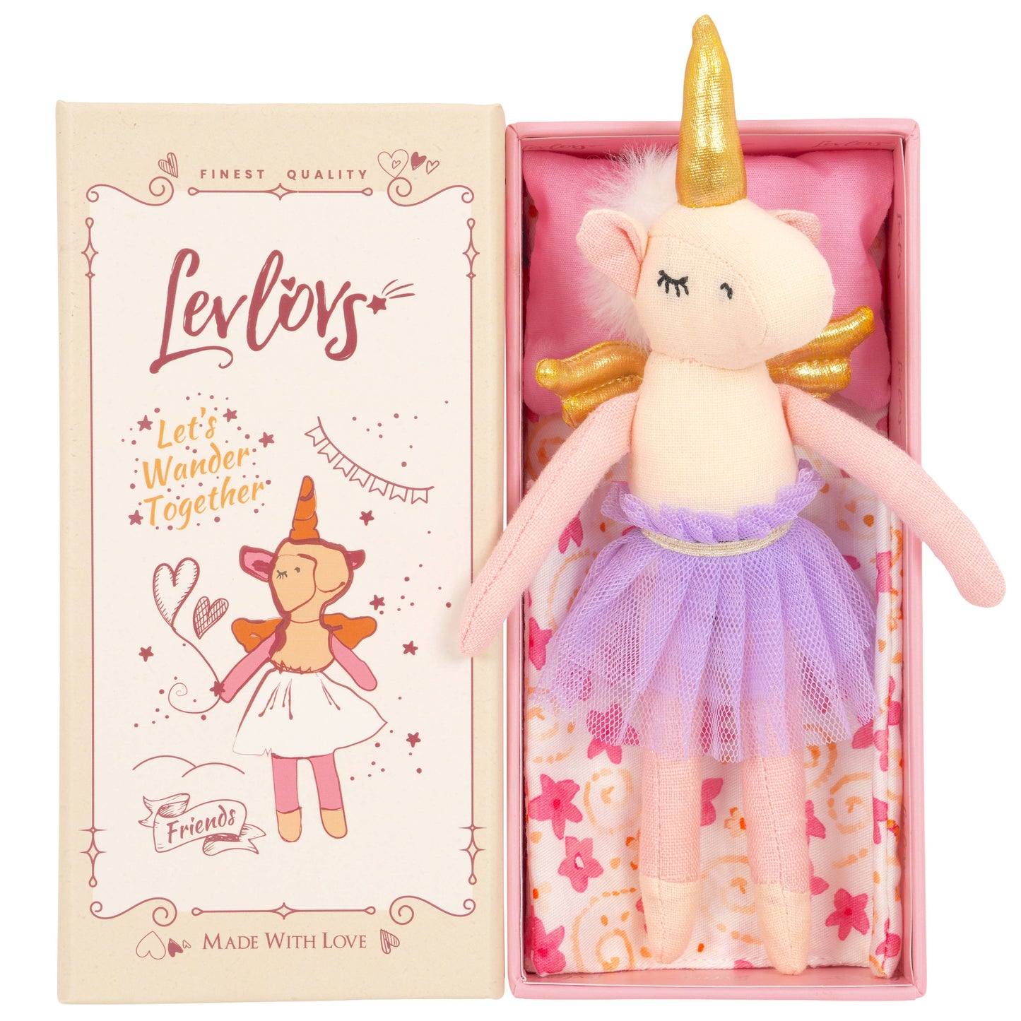 LEVLOVS - Unicorn Bella in a Gift Box