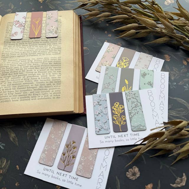 A House of Books - Magnetic Bookmarks (Set of 3)