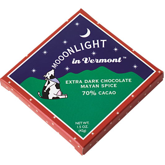 Sweet on Vermont Artisan Confections - Chocolate Bars - Extra Dark Mayan Spice