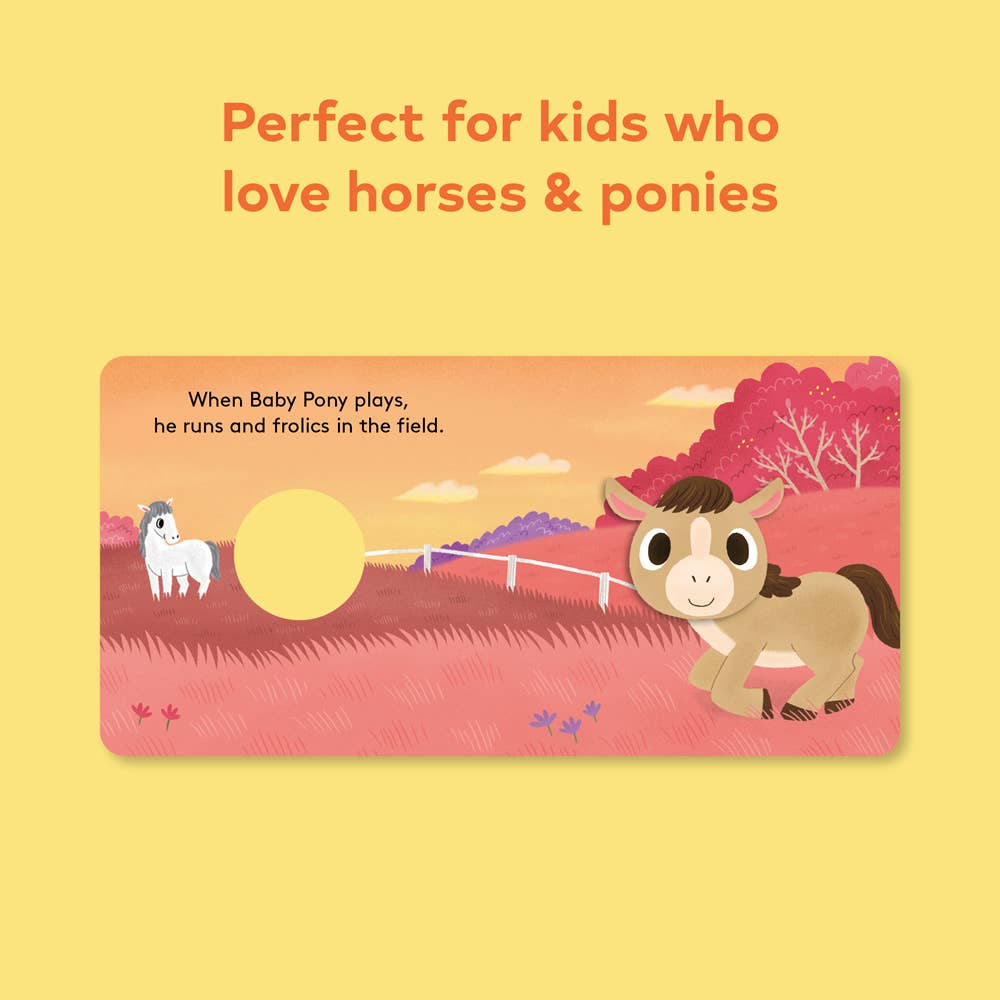Chronicle Books - Baby Pony: Finger Puppet Book