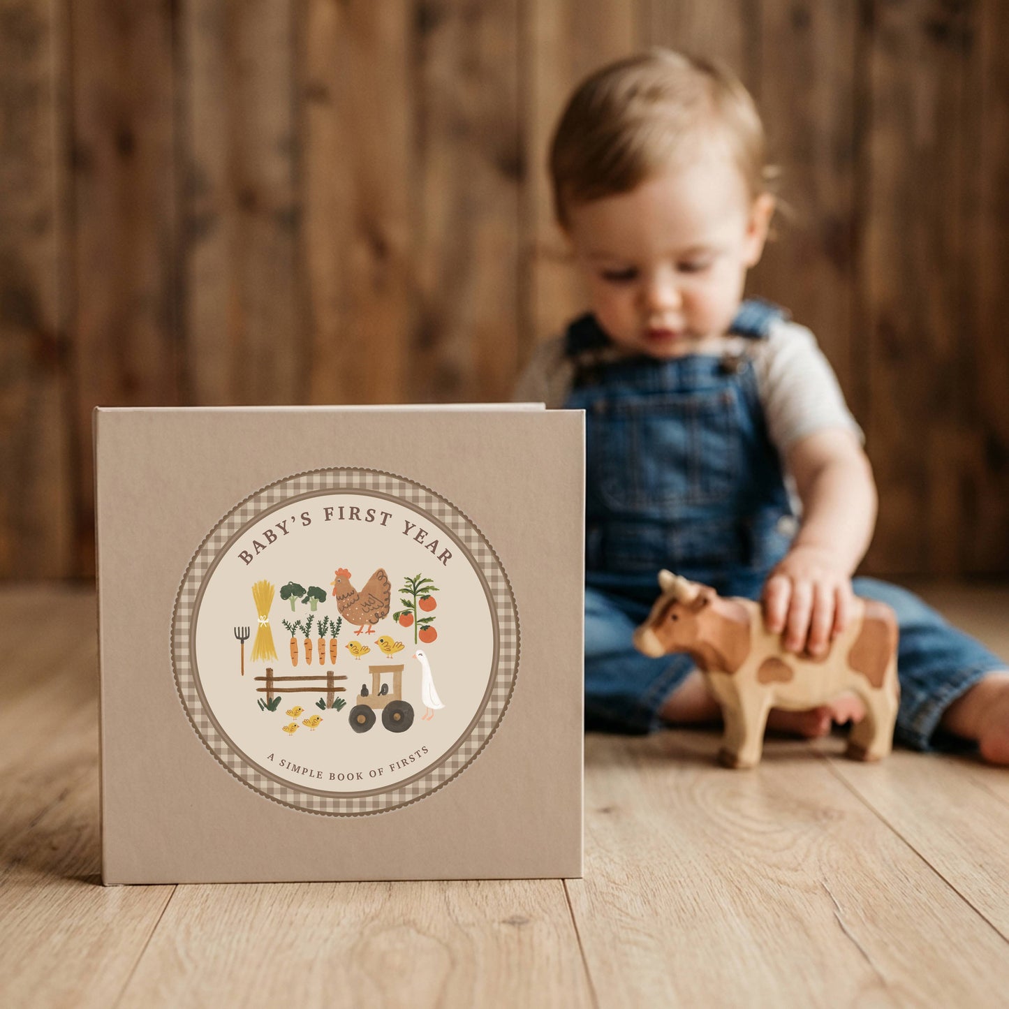Lucy Darling - Little Farmer First Year Baby Memory Book