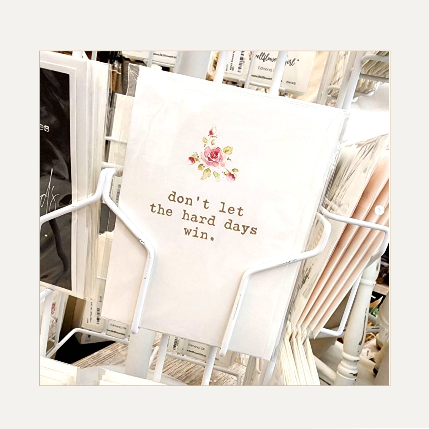 Bellflower Girl - Sometimes the Smallest Things Room in Heart - New Baby Card