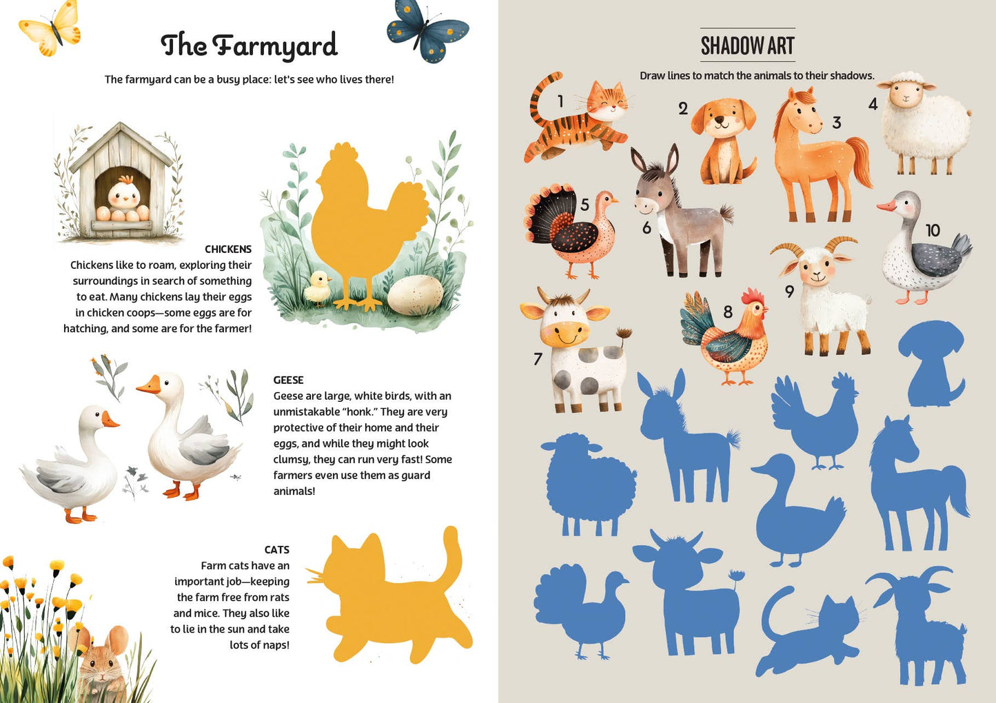EDC Publishing - Activity Book with Stickers: A Day at the Farm