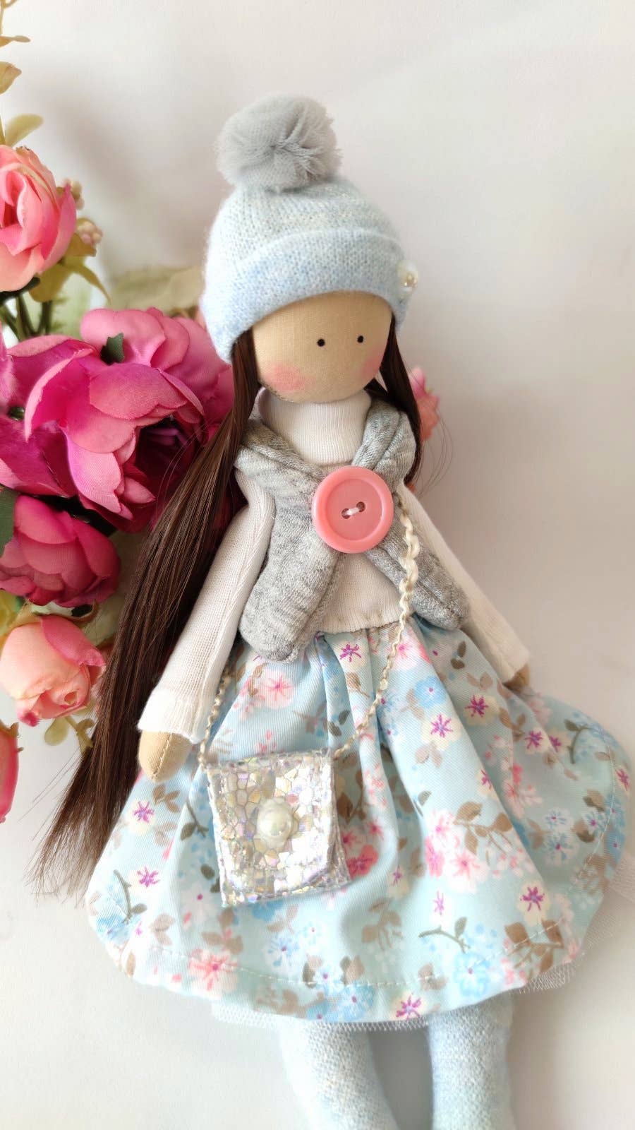 ChernikovaNataliya - Princess Doll, Fabric Doll, Cute Doll,Textile Doll, Soft Toy, Cloth Doll, Gift Idea, Rag Doll, Handmade Doll, Tilda Doll, Baby Doll,Dolls.