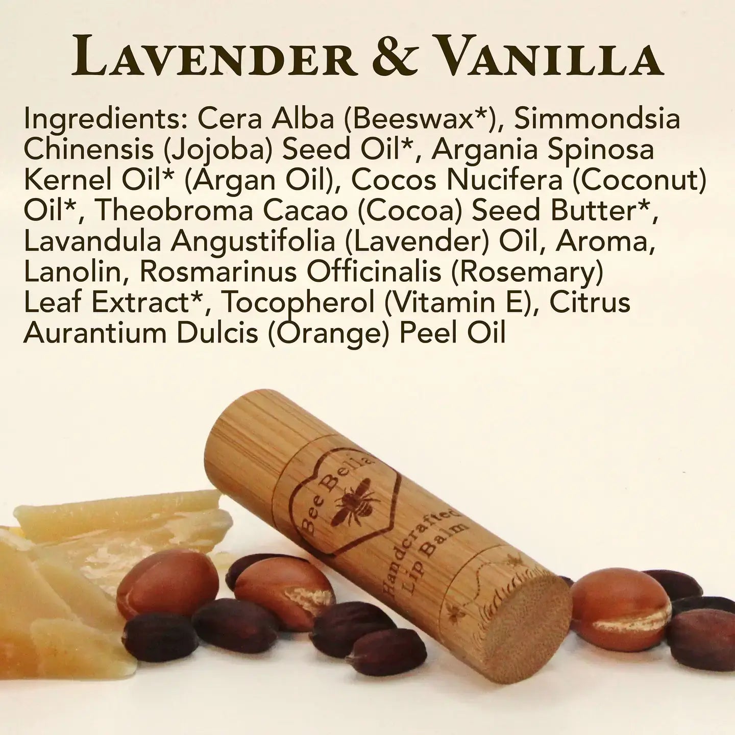 Bee Bella - Lavender Vanilla Lip Balm | 6-Pack
