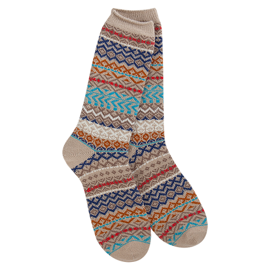 World's Softest® Socks - Studio Crew Simply Taupe