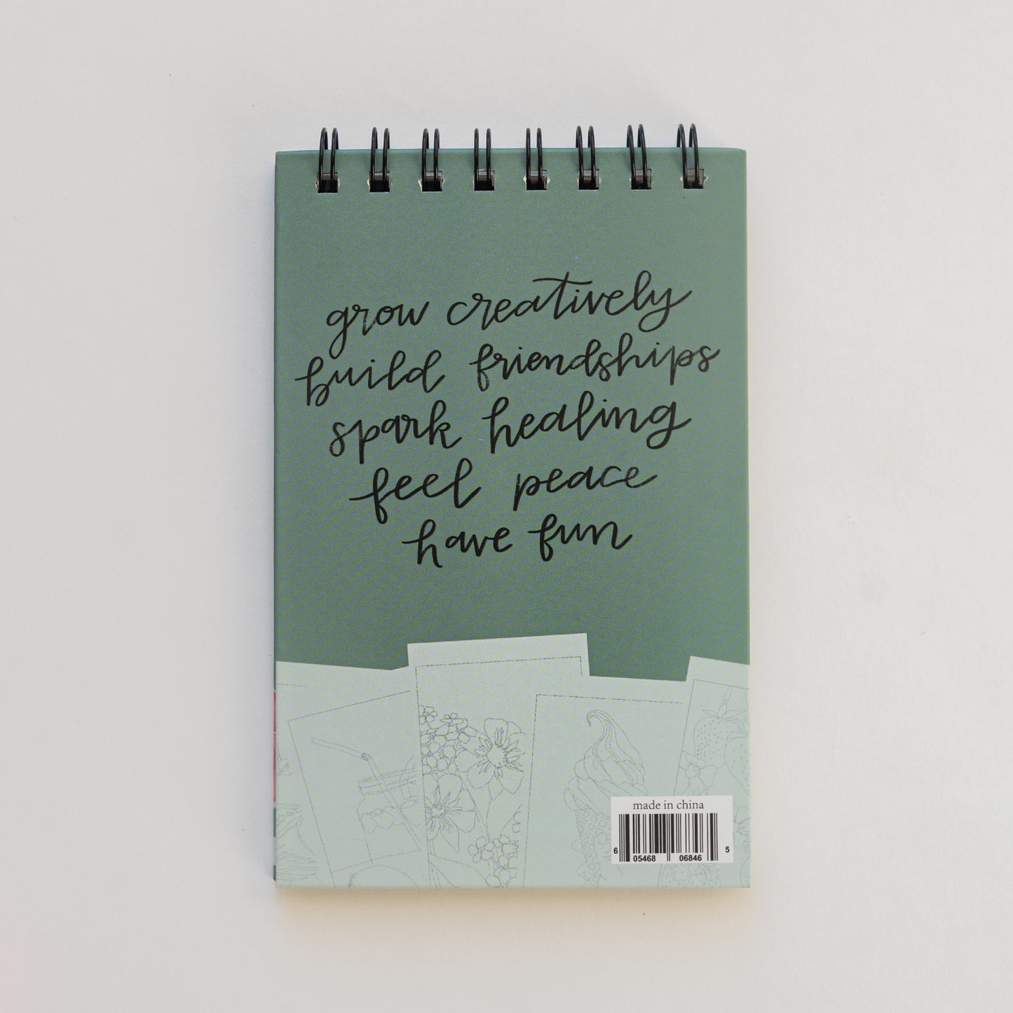 bailey rae studio - A little bit of summer - mini watercoloring book