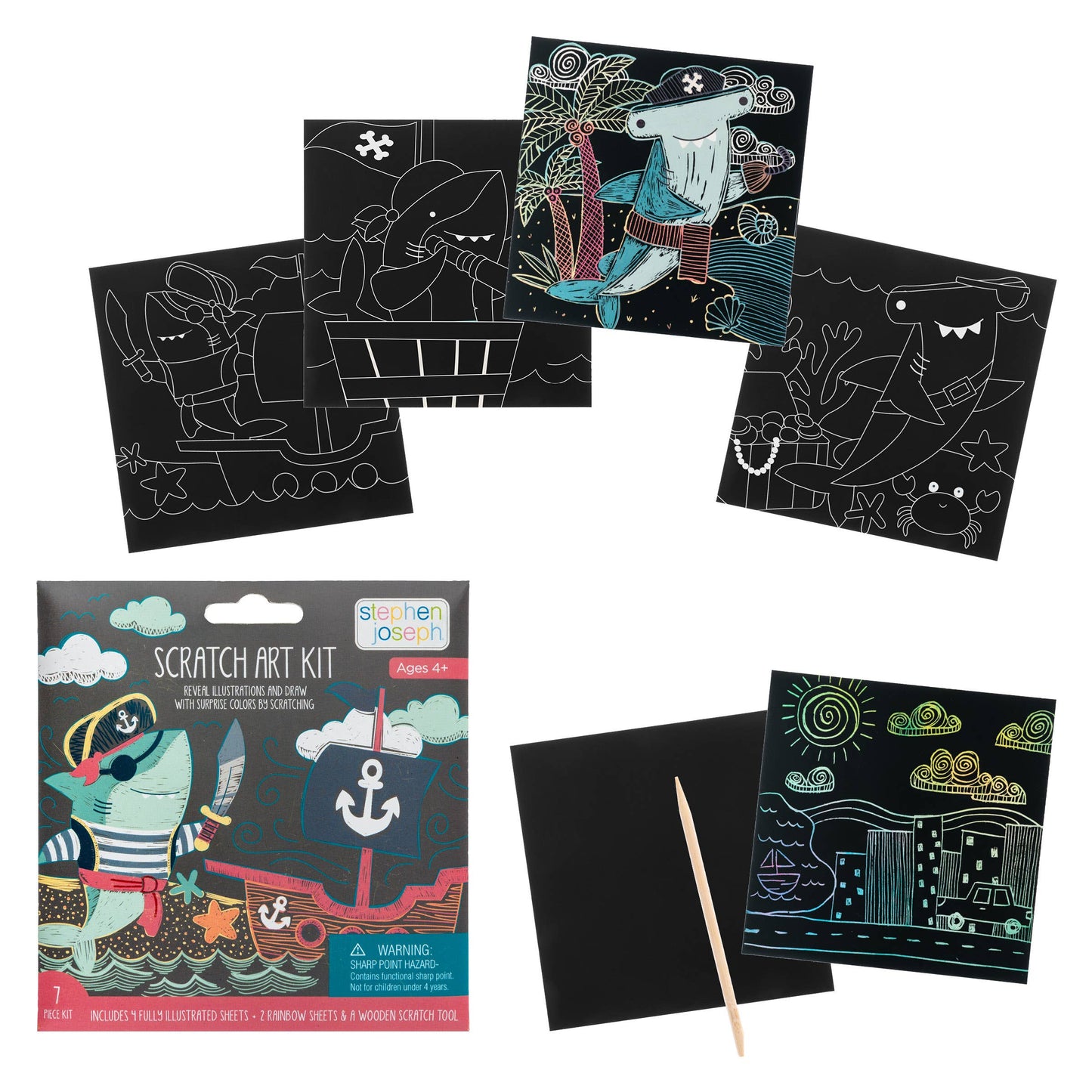 Stephen Joseph Gifts - Scratch Art Kit