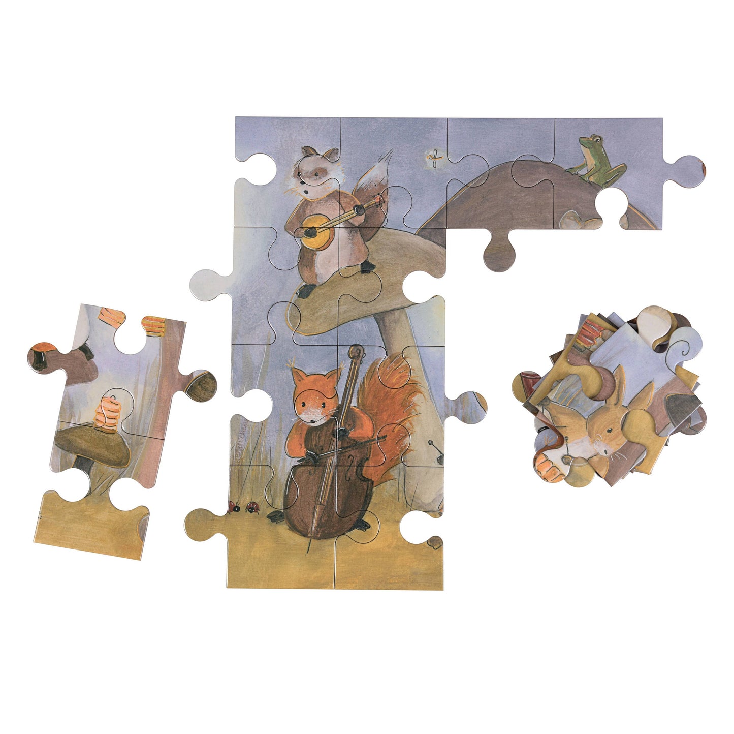 Egmont - 40-piece Floor Puzzle: Musicians