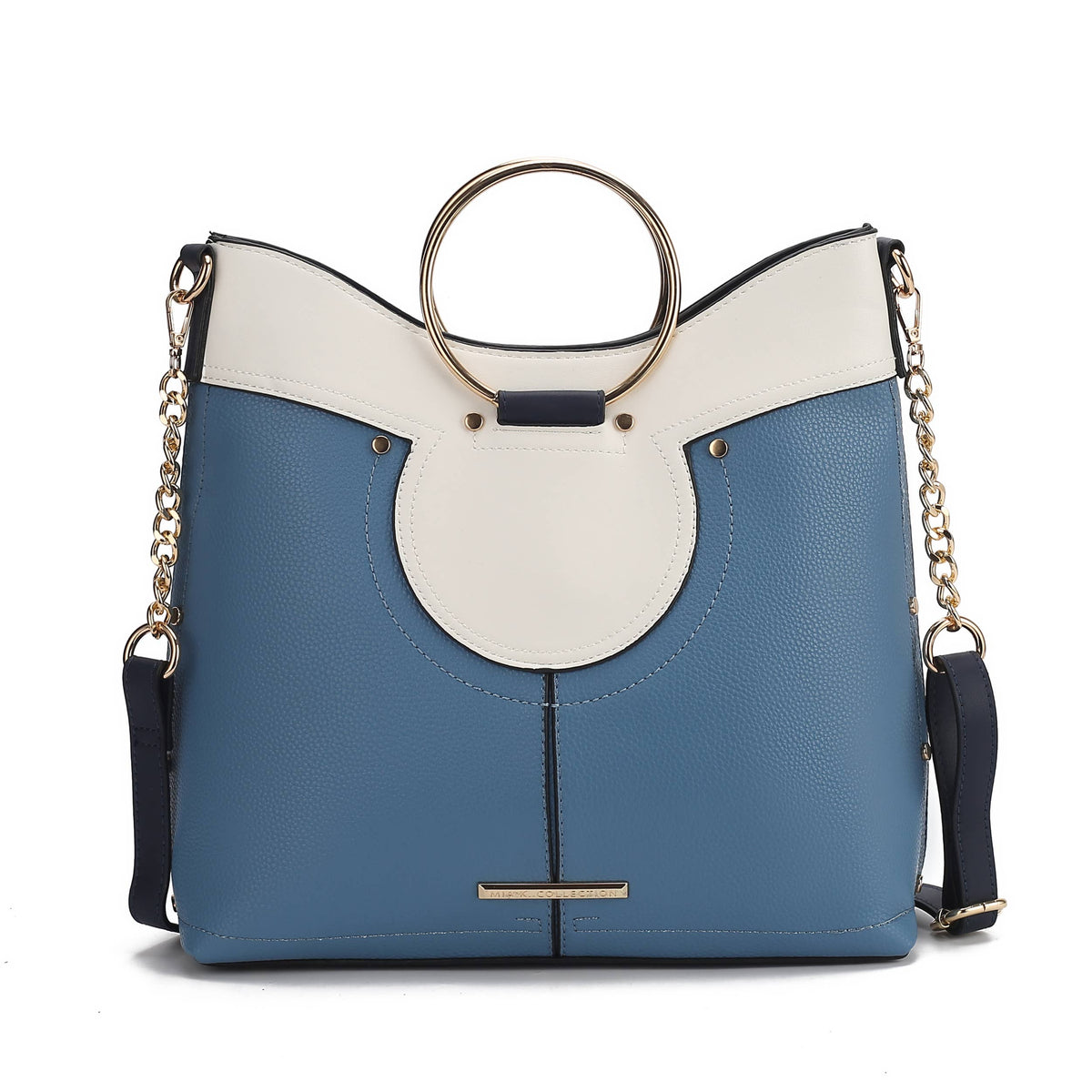 MKF Collection - MKF Kylie Top Handle Satchel Handbag Vegan Leather