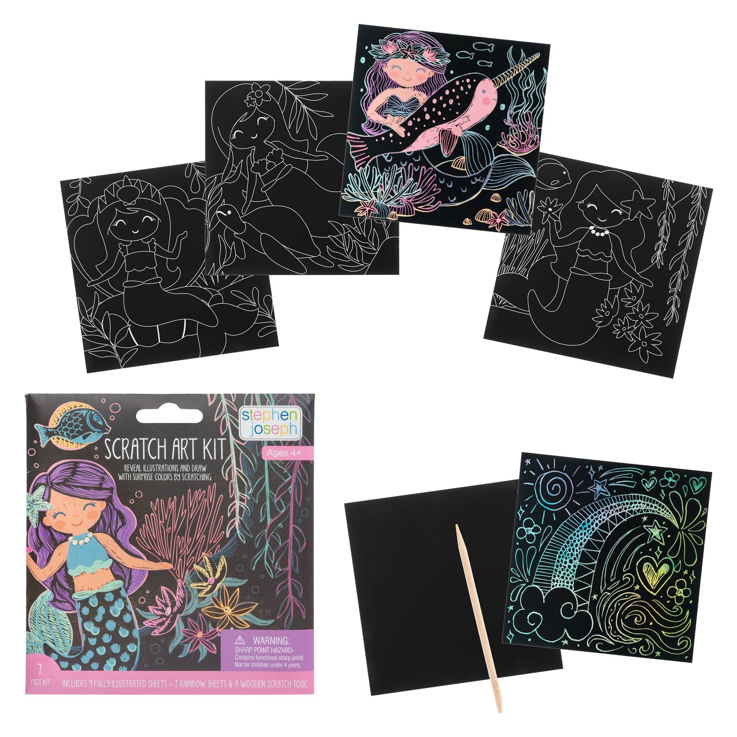Stephen Joseph Gifts - Scratch Art Kit