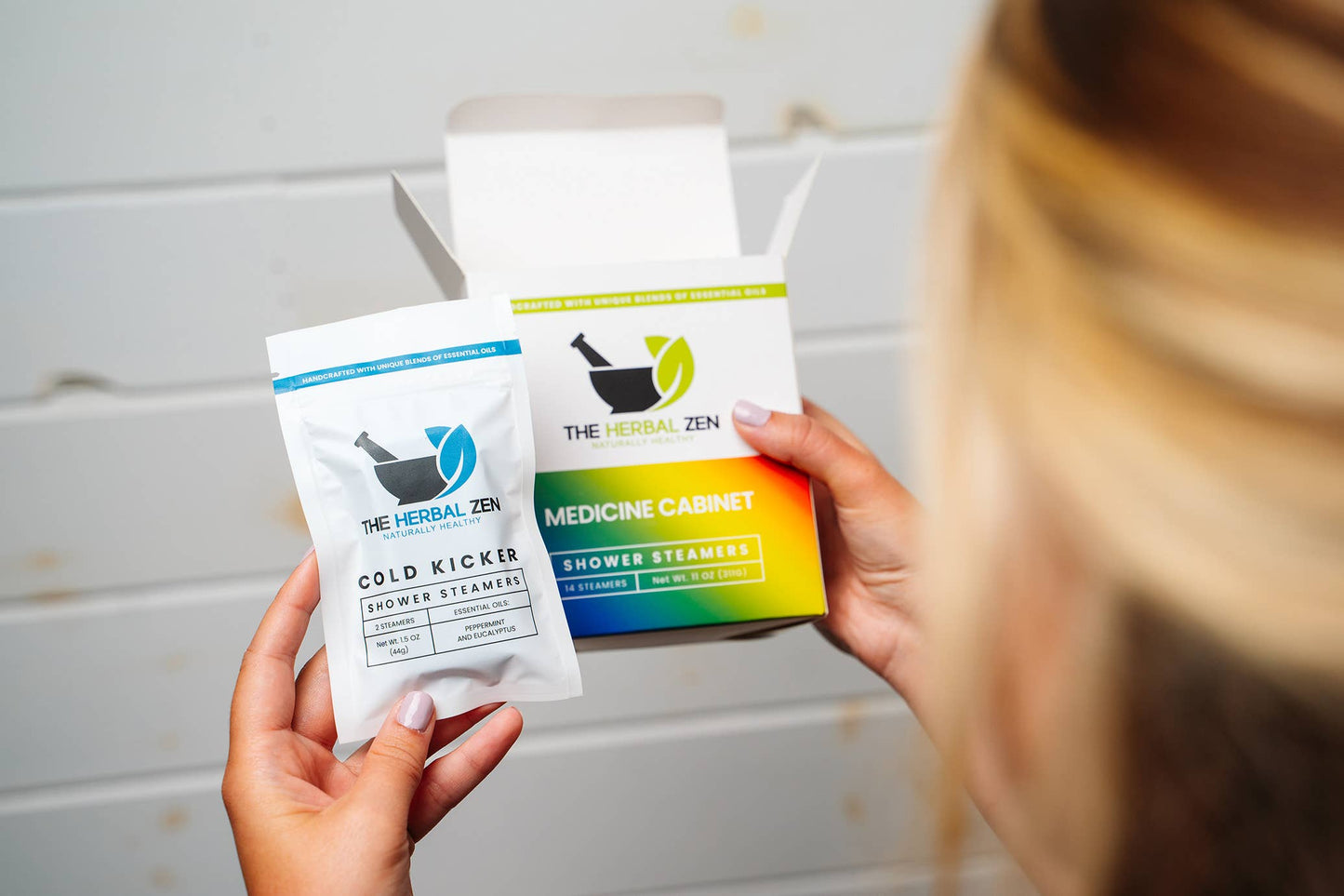 The Herbal Zen - Shower Steamer Gift Box – 7 Blend Variety Set