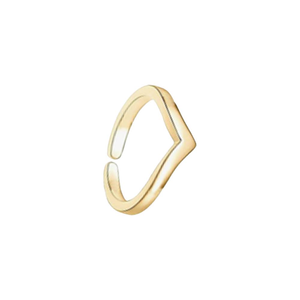 Maya J - Breezy Adjustable Toe Rings - Gold-Plated -2 Pack (By Style)