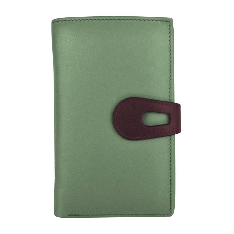 ili New York - 7817 Midi Wallet with Cut Out Tab