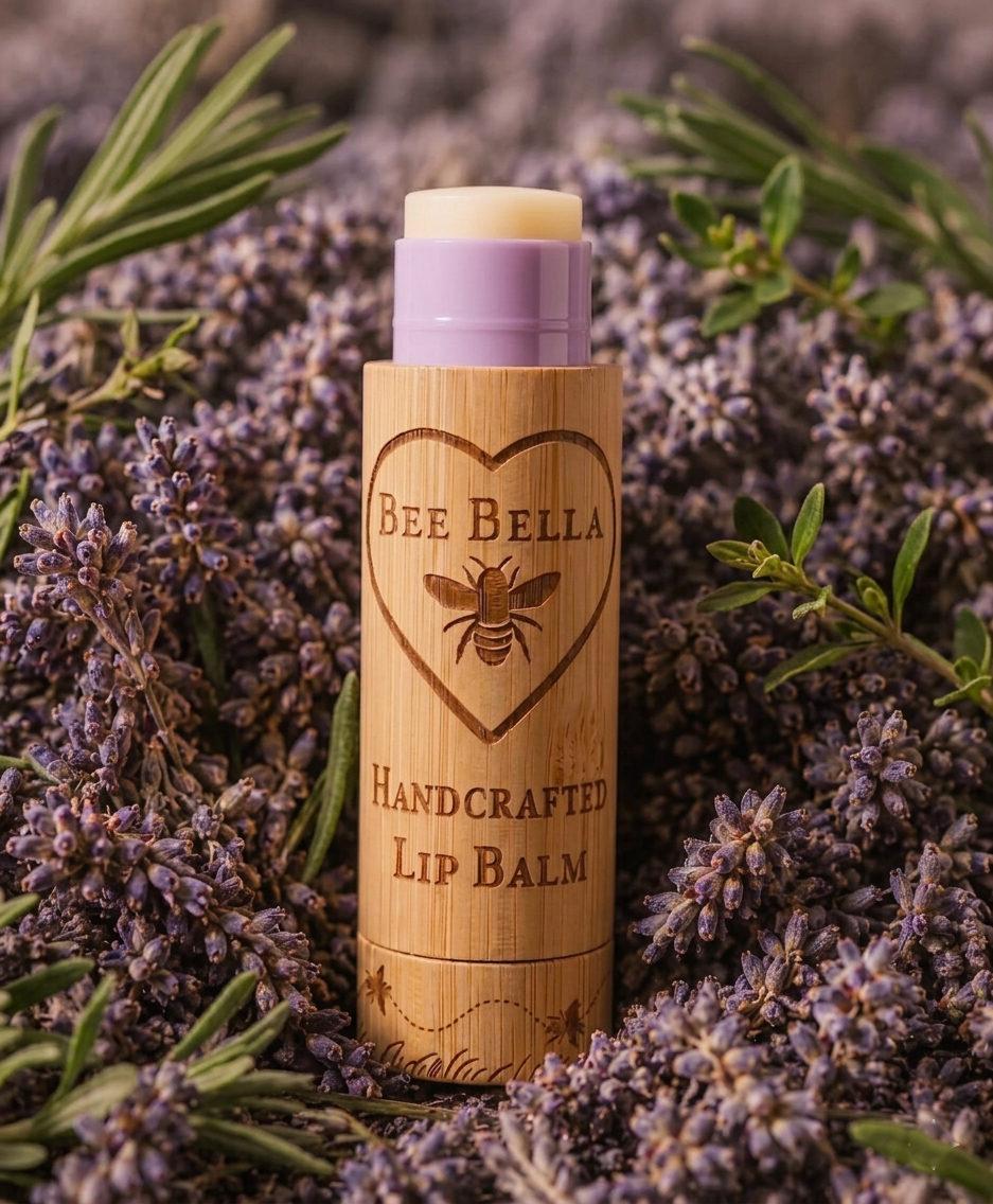 Bee Bella - Lavender Vanilla Lip Balm | 6-Pack