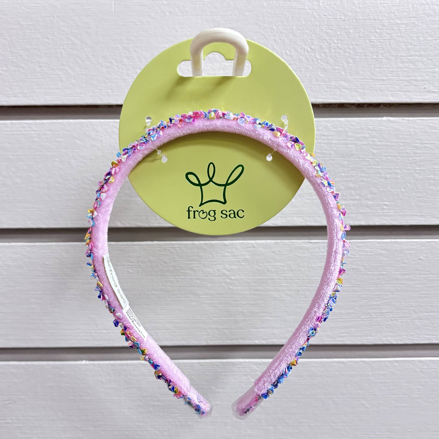 Frog Sac - Thin Sequin Headband - Non Slip Hair Accessories for Kids