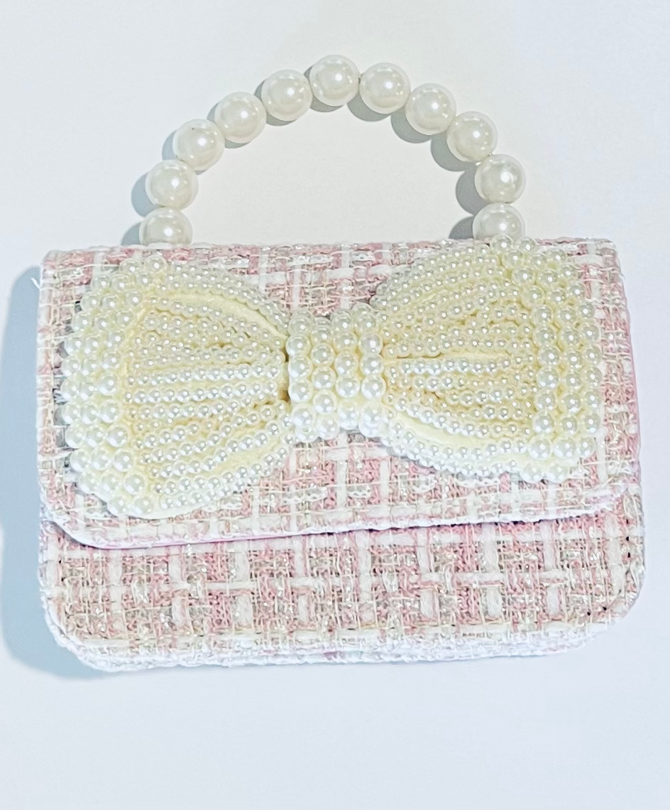 Sparkle Sisters by Couture Clips - Pearl Bow Bag