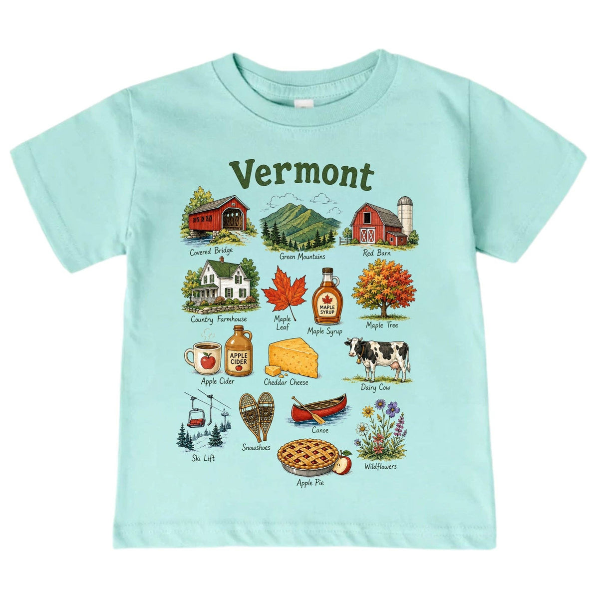EnjoyMyDesign - Vermont Baby Bodysuit and T-Shirt