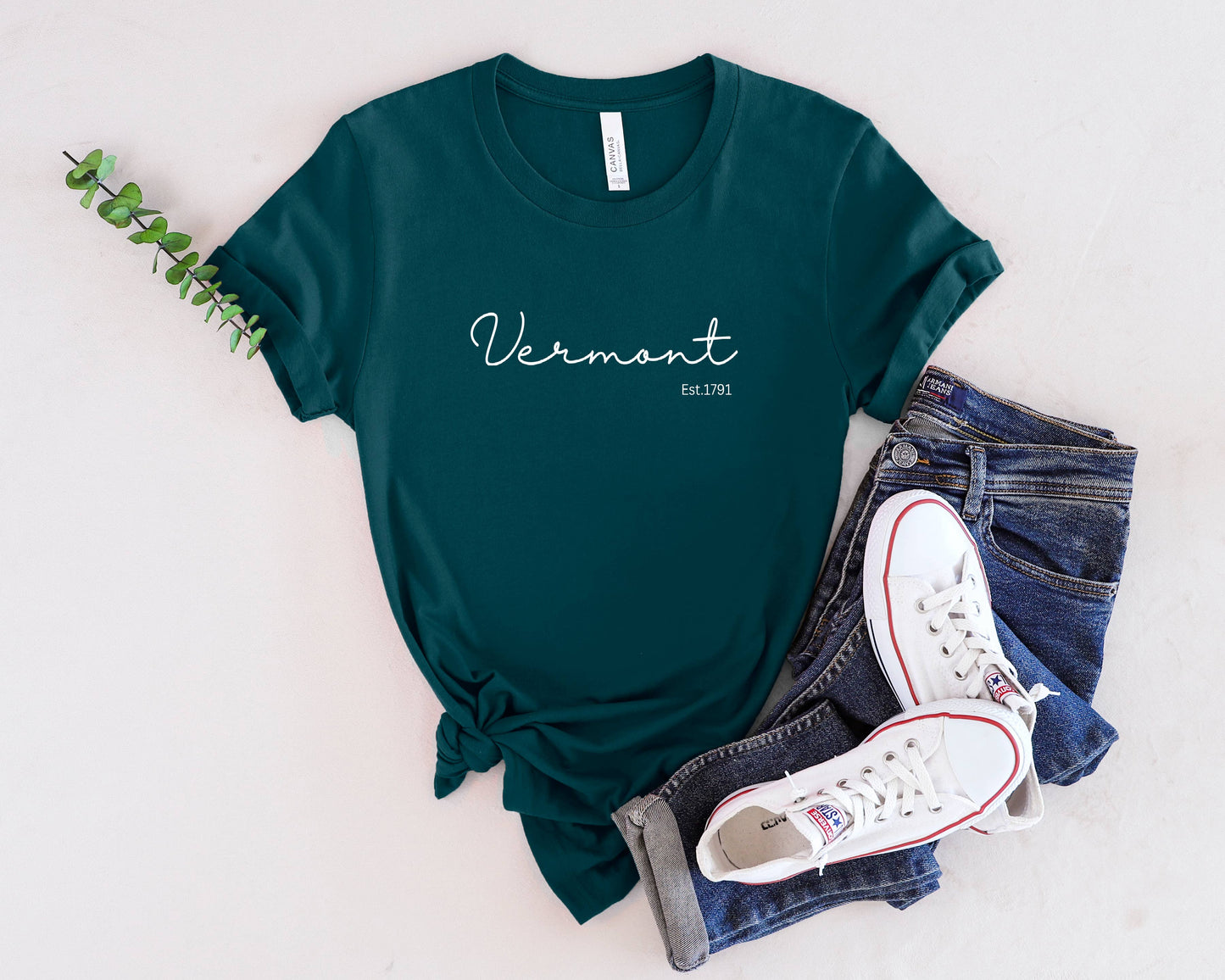 One Nine - Vermont State T shirt