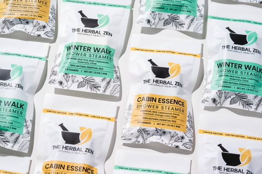 The Herbal Zen - Fall & Winter Shower Steamers - $5 Cozy Stocking Stuffer