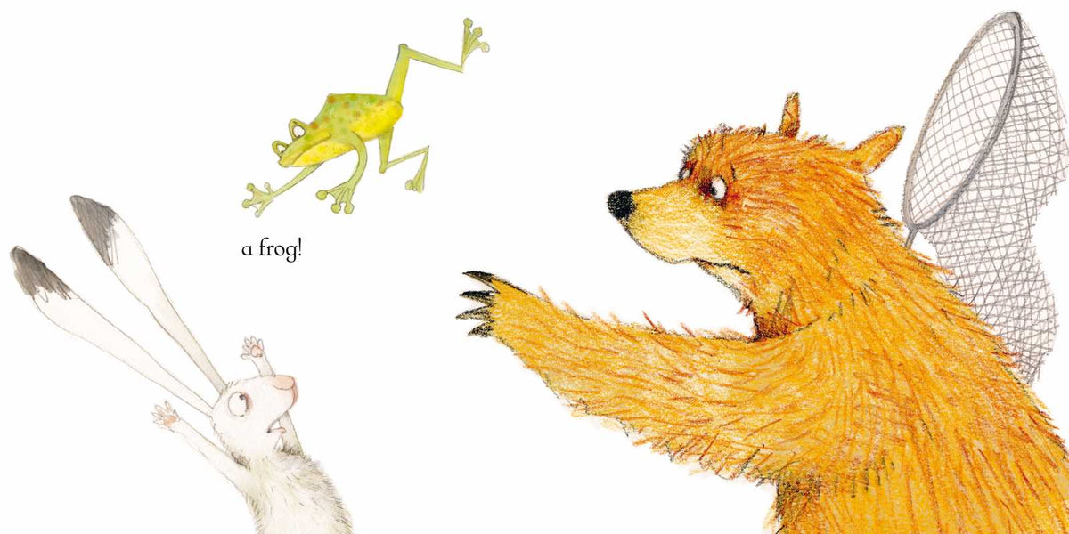 Simon & Schuster - Bear & Hare Go Fishing by Emily Gravett