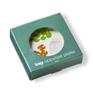 tag - Fromage Appetizer Plates Set of 4 Multi Bone China