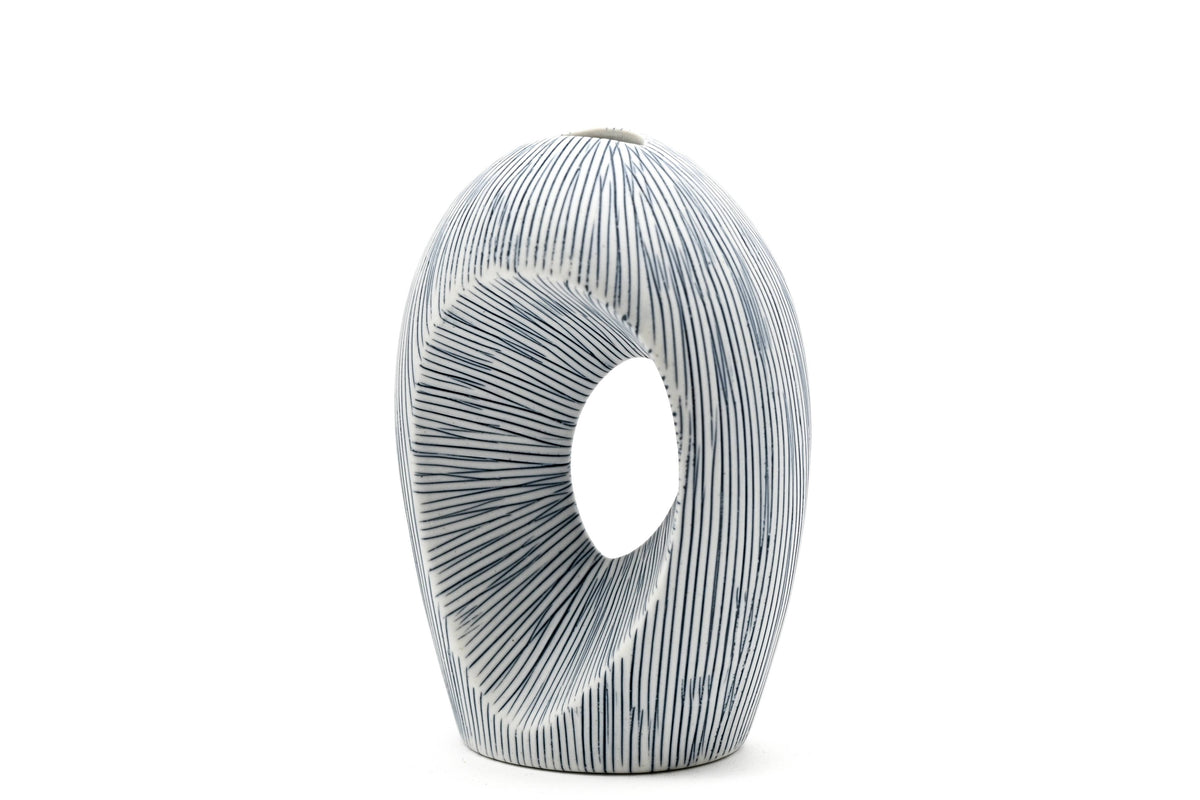 Art Floral Trading LLC - 411W27 ARTURA MINI L - Handcrafted Porcelain Vase