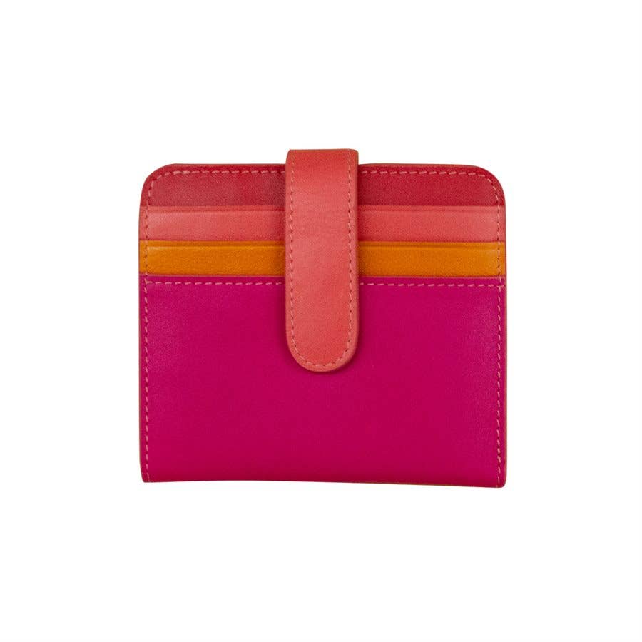 ili New York - Small Leather Wallet - Credit Card Holder - 7301