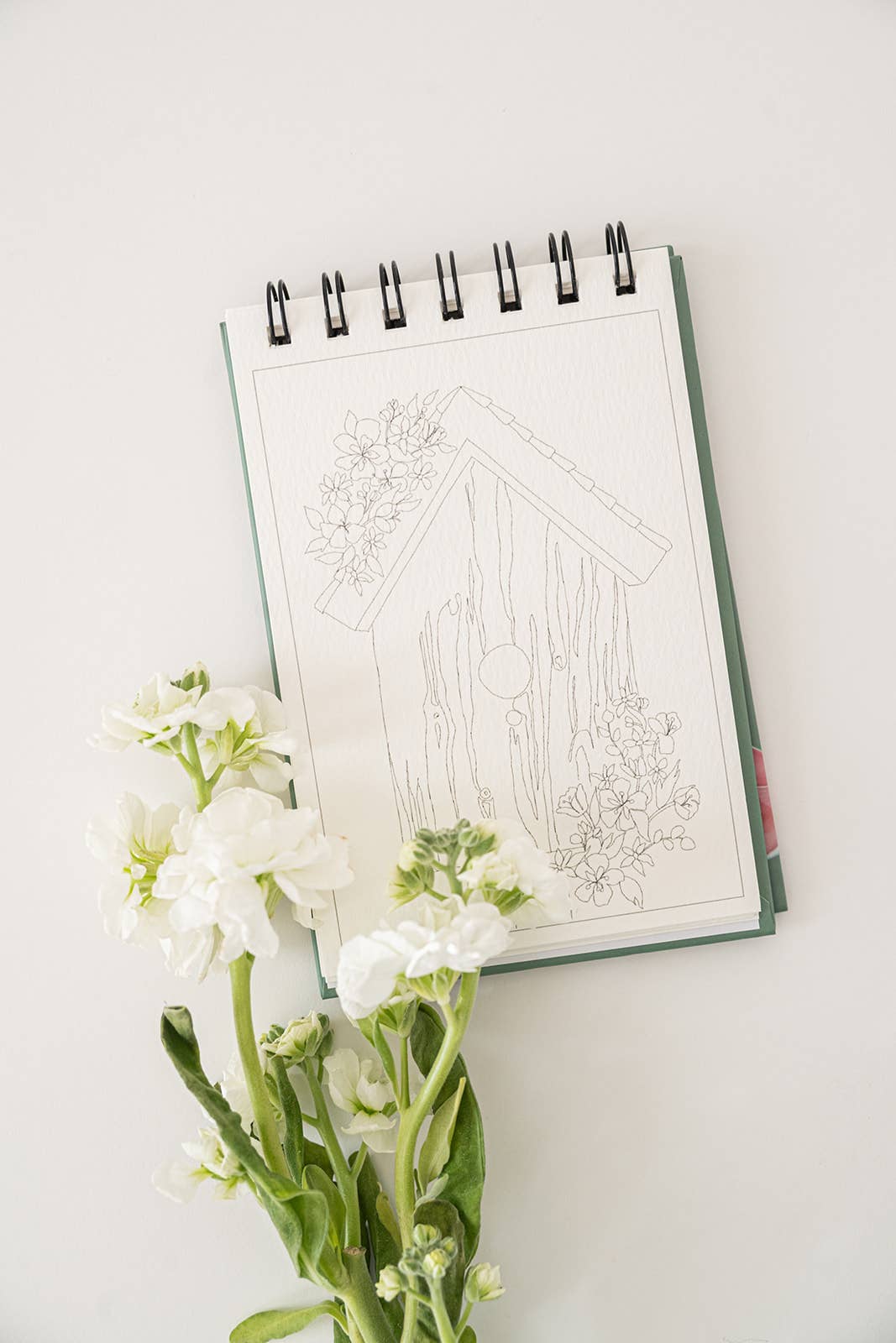 bailey rae studio - A little bit of summer - mini watercoloring book