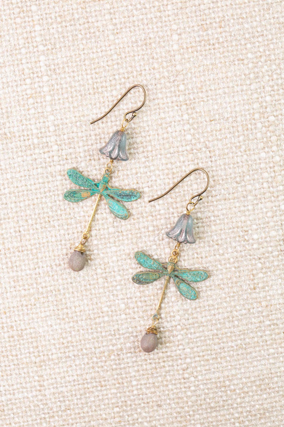 Anne Vaughan Designs Jewelry - Folklore Czech Glass Statement Earrings