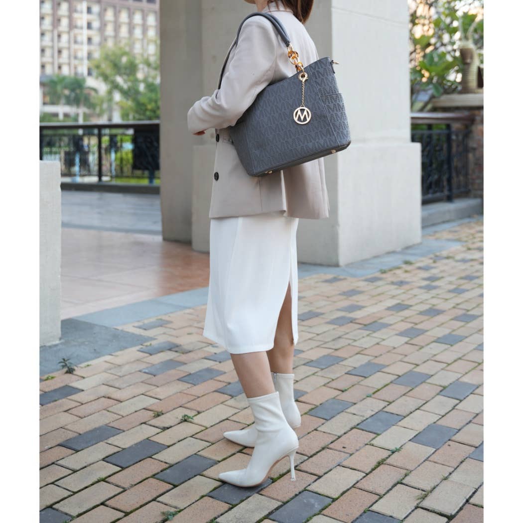 MKF Collection - MKF Rylee Tote Women's Handbag Purse with Keychain