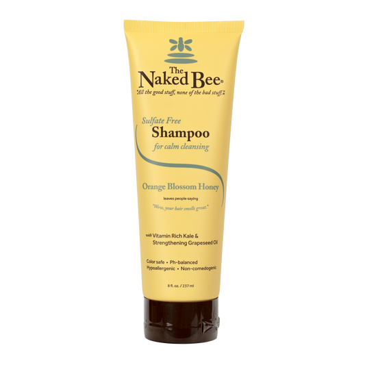 The Naked Bee - 8 oz. Orange Blossom Honey Sulfate Free Shampoo