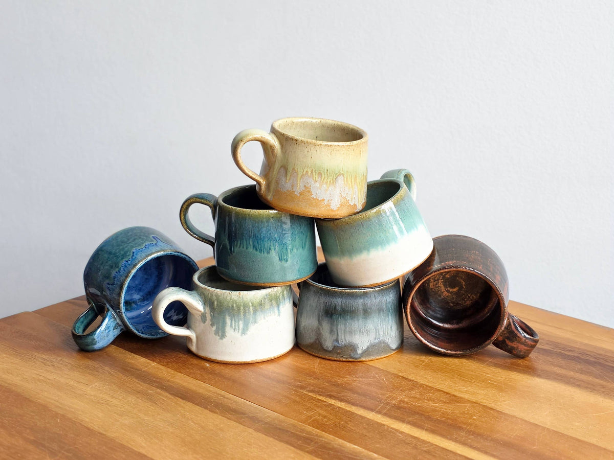 Dock 6 Pottery - Cafe Cup - Mini Mug - Made to Order