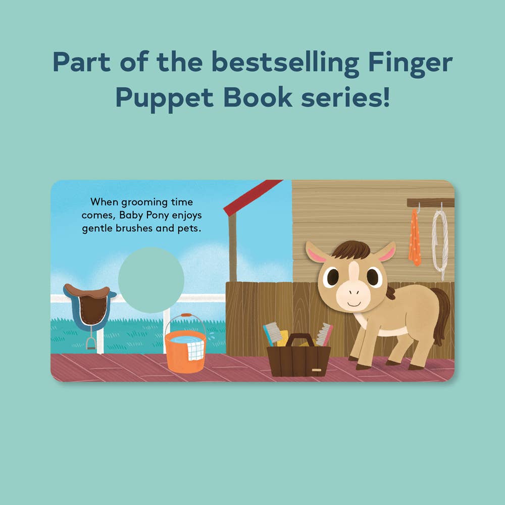 Chronicle Books - Baby Pony: Finger Puppet Book