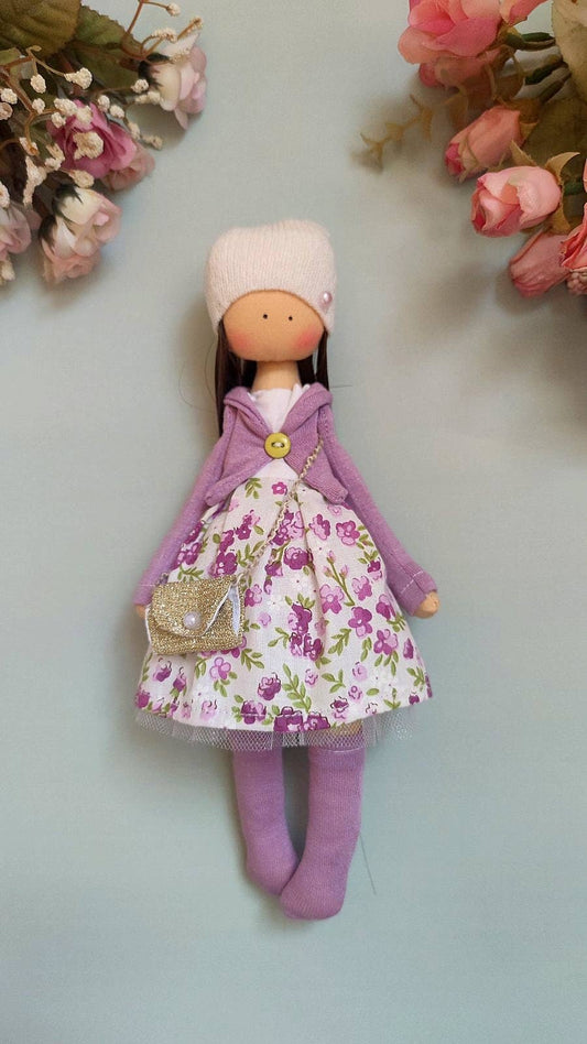 ChernikovaNataliya - Handmade Doll, Tilda Dolls, Decorative Doll, Shabby Chic Nursery , Little Girl Toys, Shabby Cloth Dolls,Ballerina Doll,Fabric Doll
